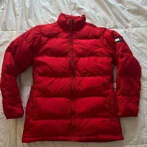 Red Puffer Jacket